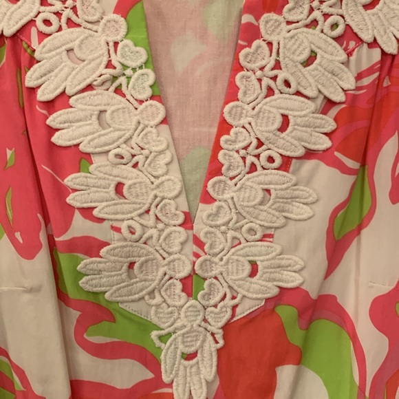 Lilly Pulitzer embroidered trim dress - Picture 3 of 8